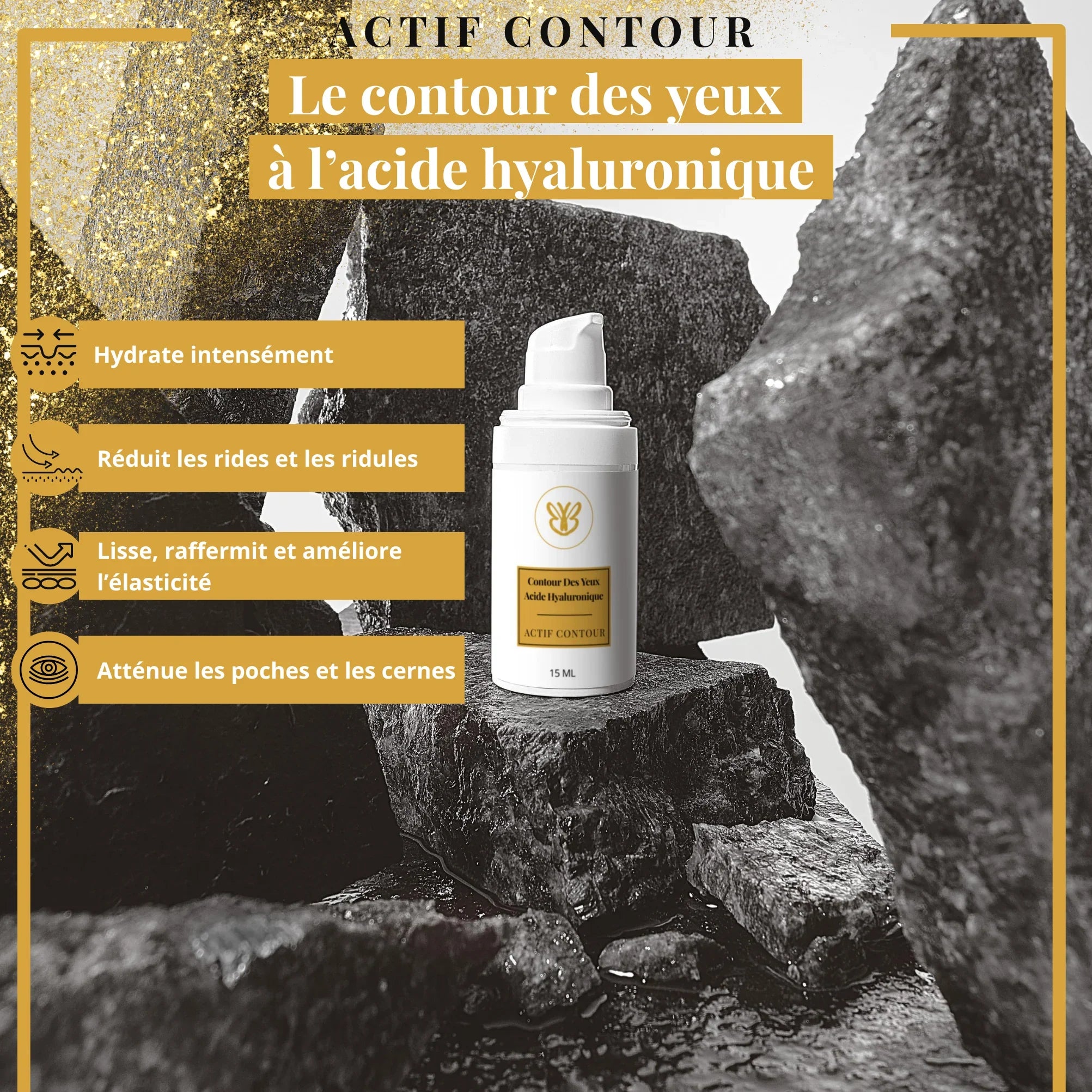 Contour des yeux anti-poches et cernes