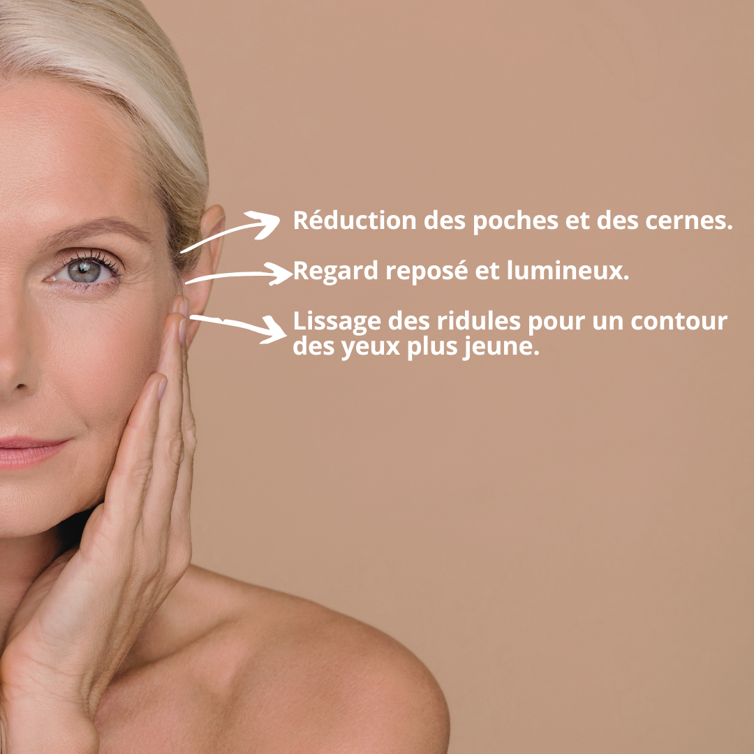 Peau lisse et regard lumineux après utilisation