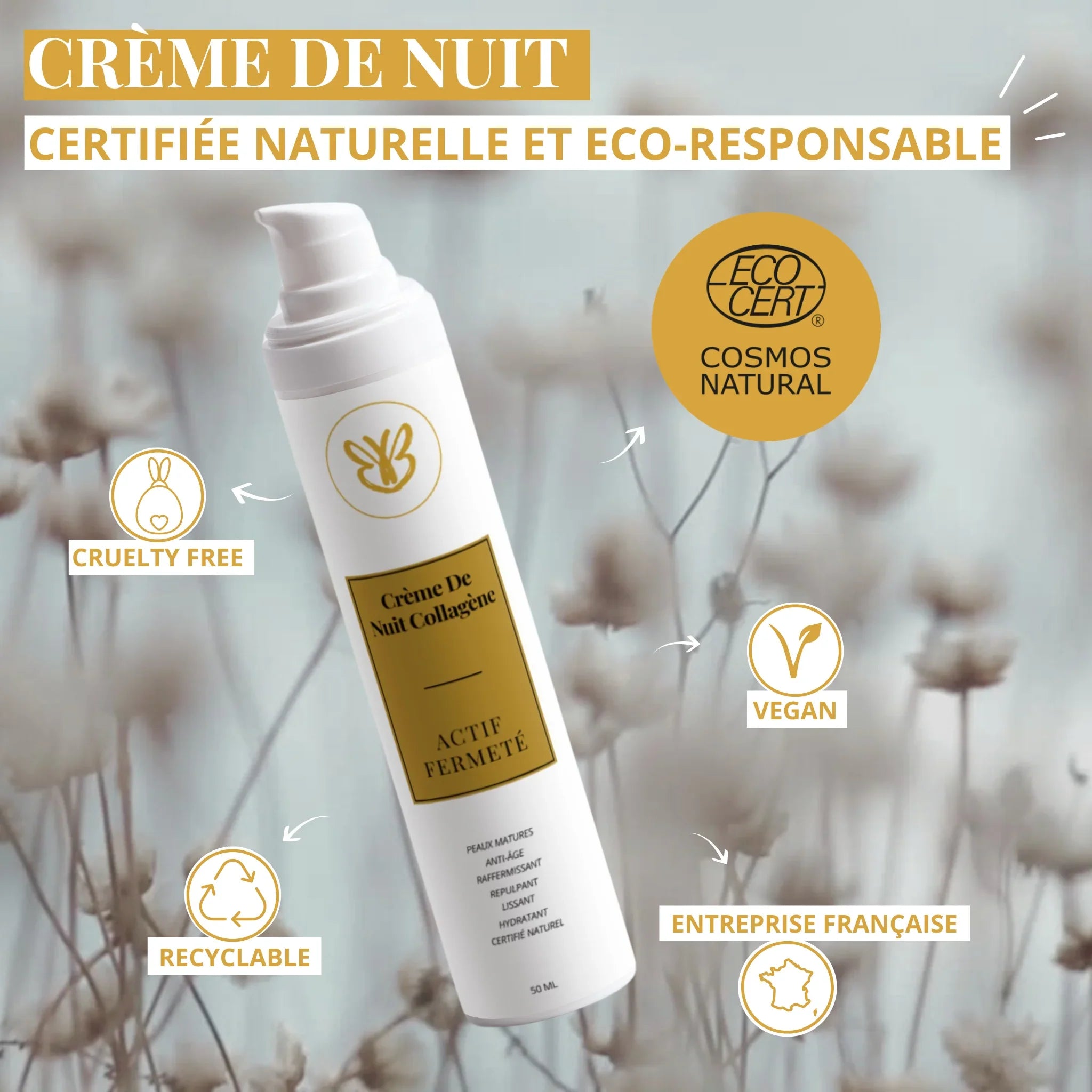 Soin visage certifié naturel – Belle après 40 ans
